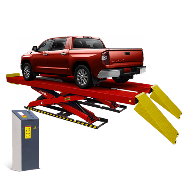 AMGO AX-12 12,000 lb Scissor Lift with Safety Locks full product view