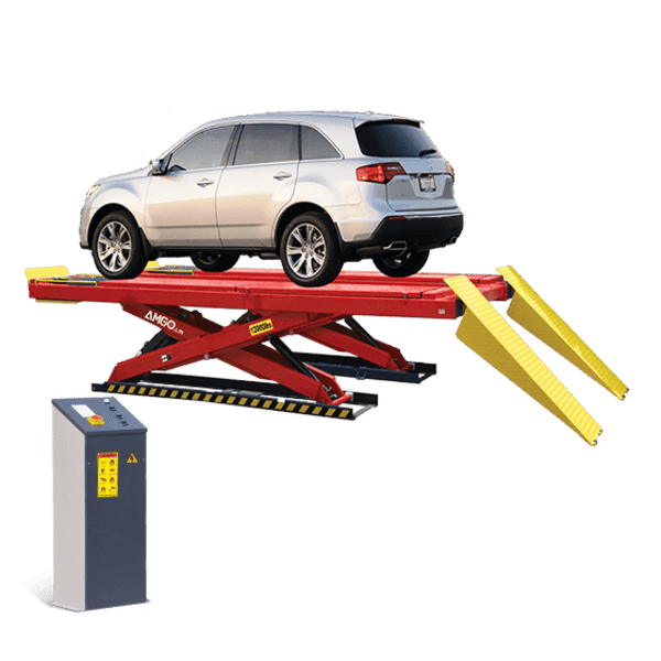 AMGO AX-12A 12,000 lb Alignment Scissor Lift full product view