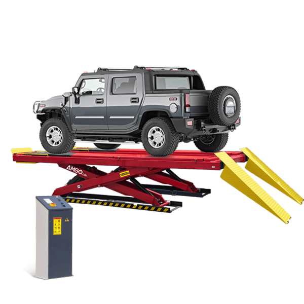 AMGO AX-16A 16,000 lb Alignment Scissor Lift full product view