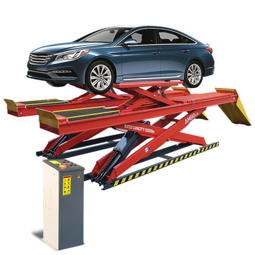 AMGO DX-12A 12,000 lb Drive-On Alignment Lift full product view