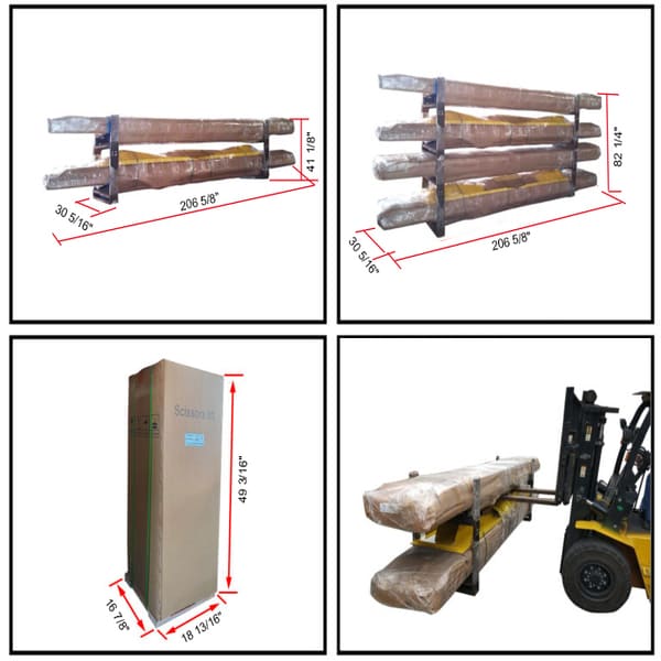AMGO DX-12A 12,000 lb Drive-On Alignment Lift freight information