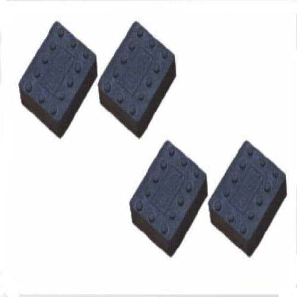 AMGO LR06 Low Rise Car Lift – Portable Auto Lift Rubber Lift Pads 1 1/2″ height