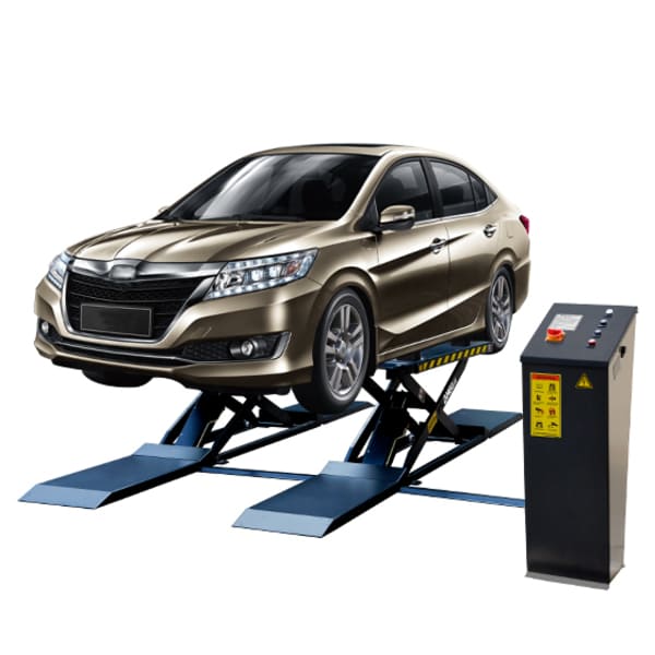 AMGO MRL09 9,000 lb Mid-Rise Scissor Service Lift full product view