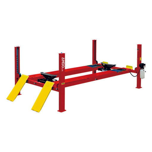 AMGO PRO-12ASX Alignment Lift | 12K lb 4 Post Car Lift full product view