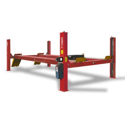 AMGO PRO-30E Heavy-Duty Extra Long Four Post Lift full product view