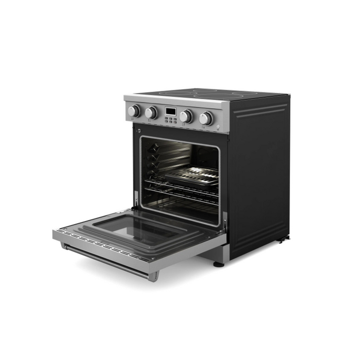 Thor Kitchen 30-Inch Electric Range with 4.8 cu. ft. Convection Oven in Stainless Steel (ARE30)