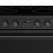 Thor Kitchen 36 inch Professional Electrical Range in Black - close up