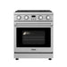 Thor Kitchen 30-Inch Gas Range with 4.8 cu. ft. Convection Oven in Stainless Steel (ARG30)