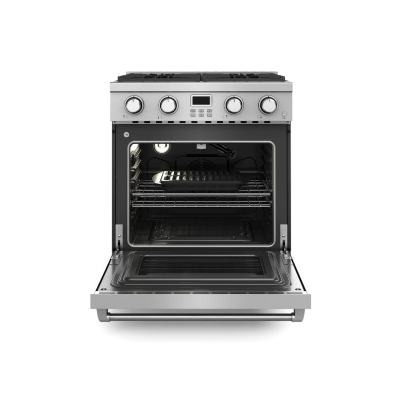 Thor Kitchen 30-Inch Gas Range with 4.8 cu. ft. Convection Oven in Stainless Steel (ARG30)