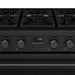 Thor Kitchen 36-Inch Liquid Propane Range in Black - Contemporary Professional - close up