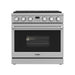 Thor Kitchen 36-Inch Gas Range with 6 Burners, 6.0 cu. ft. Convection Oven in Stainless Steel (ARG36)