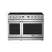 THOR Kitchen ARG48 48-Inch Stainless Steel Professional Natural Gas Range – Front View with Doors Closed