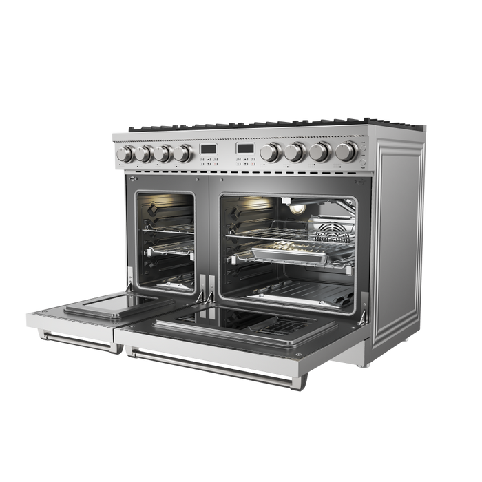 Thor Kitchen 48-Inch Contemporary Professional Natural Gas Range (ARG48)