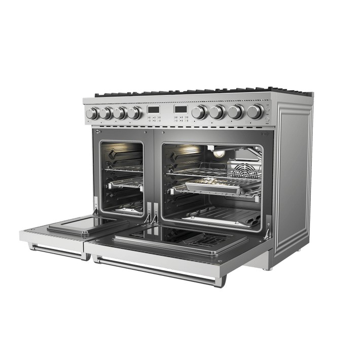 Thor Kitchen 48-Inch Contemporary Professional Natural Gas Range (ARG48)