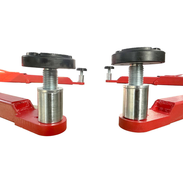 Katool KT-AS110D 11,000 lb Asymmetrical 2 Post Car Lift