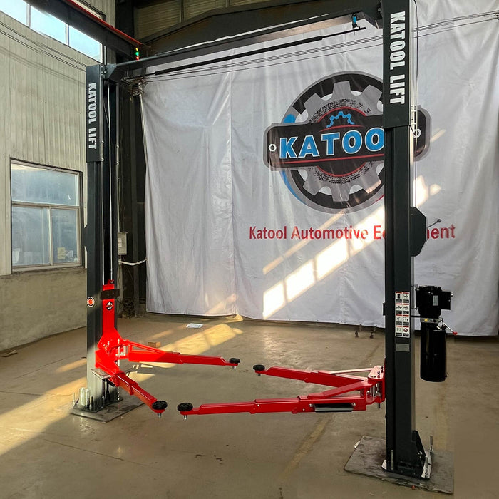 Katool KT-AS110D 11,000 lb Asymmetrical 2 Post Car Lift