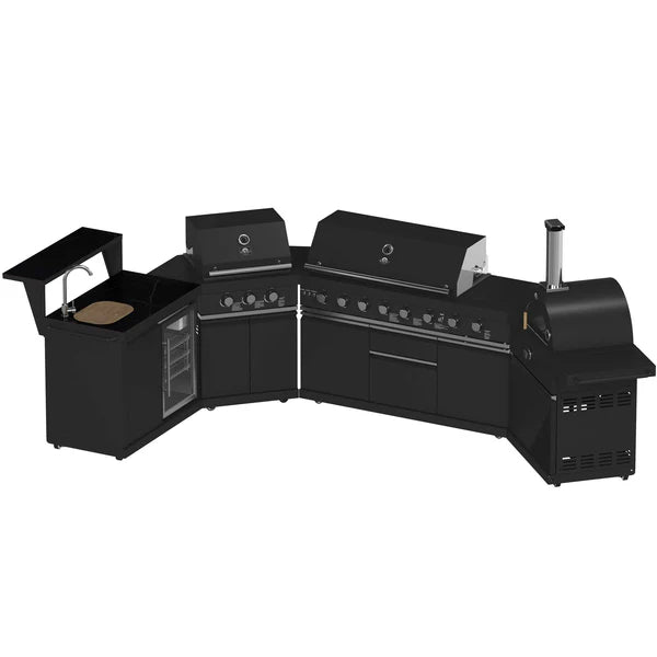 Forno Outdoor Kitchen FODKT2568BLK 99,600 BTU