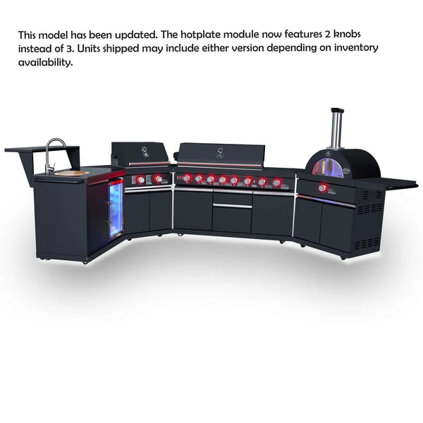 Forno Outdoor Kitchen FODKT2568BLK 99,600 BTU