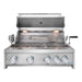 Cosmo 32 in. Built-In Propane Gas Grill with 5 Burners, Infrared Rotisserie, Knob LED Lighting in Stainless Steel - COS-BGGN325K