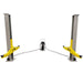 C7000 7,000 lb Portable Two Post Auto Lift with fully extended lifting arms on white background
