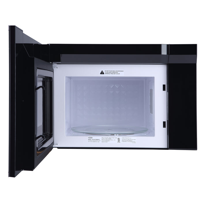 Cosmo 24 In. 1.34 cu. ft. Over the Range Microwave in Stainless Steel with Vent Fan - COS-2413ORM1SS
