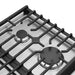Cosmo 36 in. Haven Collection Drop-in Gas Cooktop with 5 Sealed Burners, Cast Iron Grates in Stainless Steel - COS-CTGH365SS