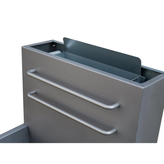 Forno Commerciale Natural Gas Deep Fryer, 4 Burners 120,000 BTU, 50 lbs Oil Capacity