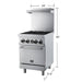 Forno Commerciale 24 Inch Gas Range with 4 Burners