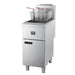 Forno Commerciale Natural Gas Deep Fryer, 3 Burners 90,000 BTU, 40 lbs, Millivolt Control