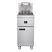 Forno Commerciale Natural Gas Deep Fryer, 3 Burners 90,000 BTU, 40 lbs, Millivolt Control