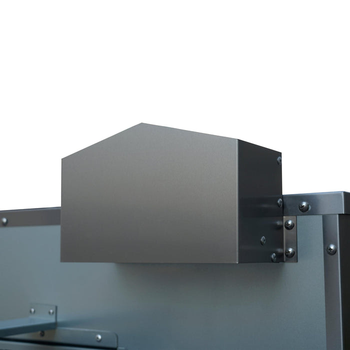 Forno Commerciale Convection Gas Oven, 3 burners 54,000 BTU, 150–500°F, stainless steel, NG/LP convertible