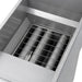 Forno Commerciale Propane Gas Deep Fryer, 3 Burners 90,000 BTU, 40 lbs Oil Capacity