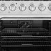Cosmo 48 in. Lumin Collection 6.6 cu. ft. Double Oven Dual Fuel Range with 8 Burners, Convection Oven in Stainless Steel - COS-DFRP488K