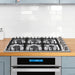Cosmo 36 in. Gas Cooktop in Stainless Steel with 6 Italian Made Burners - COS-DIC366