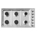 Cosmo 36 in. Gas Cooktop in Stainless Steel with 6 Italian Made Burners - COS-DIC366