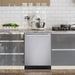 Cosmo Top Control Built-In Tall Tub Dishwasher Fingerprint Resistant, 24 inch, Stainless Steel - COS-DIS6502