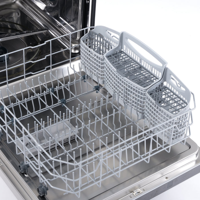 Cosmo Top Control Built-In Tall Tub Dishwasher Fingerprint Resistant, 24 inch, Stainless Steel - COS-DIS6502