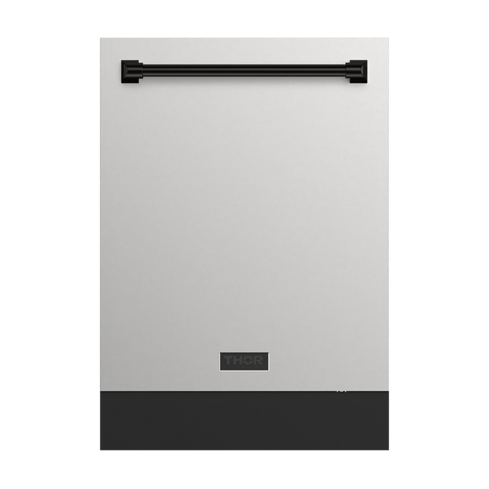 Gordon Ramsay by THOR Kitchen Package - 48" Gas Range, 36" Refrigerator with Ice Maker and Dishwasher in Stainless Steel, AP-RSG48E-2