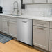 Cosmo 24 in. Vista Collection Built-in Dishwasher, Advanced Sanitize Technology, Ultra-Quiet Operation in Stainless Steel - COS-DWV24TTR