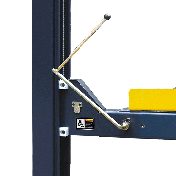 AMGO 407-P 4-Post Car Lift – Compact Space-Saver Design