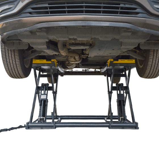 AMGO MRL07 7,000 lb Mid-Rise Scissor Service Lift