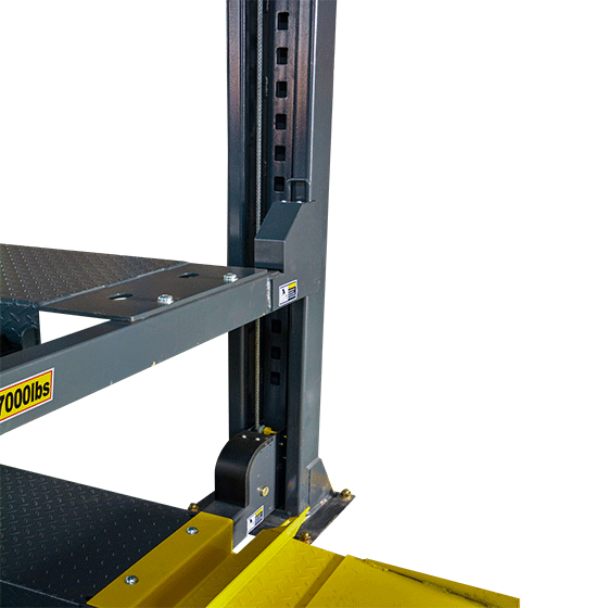 AMGO 4097X Triple Four-Post Parking Lift | 9,000/7,000 lb Capacity