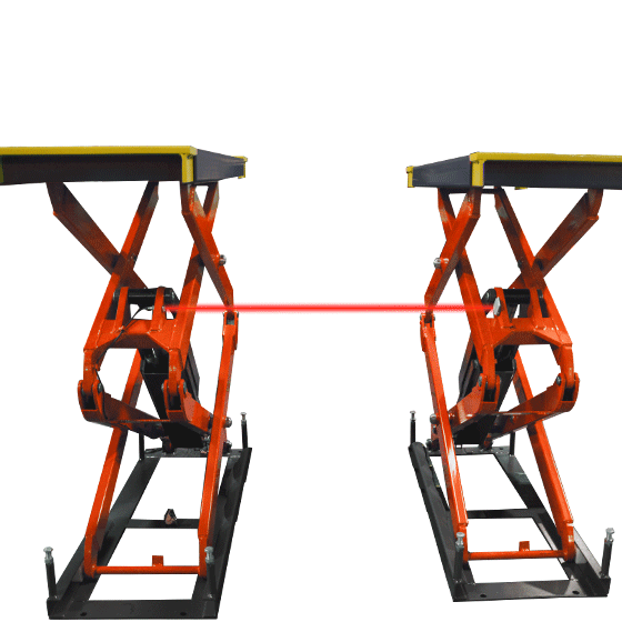 AMGO XL-10F 10,000 lb Flush Mount Scissor Lift