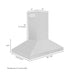 ZLINE KL3I-36 range hood