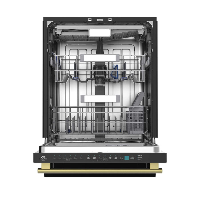 Stella 24 in. Built-in Dishwasher in Black, Tall Tub, Top Touch Control, Fingerprint-Resistant Stainless Steel Dishwasher, Black, Quiet 44 dBA, Soil-Sensing Capable, NSF & ENERGY S