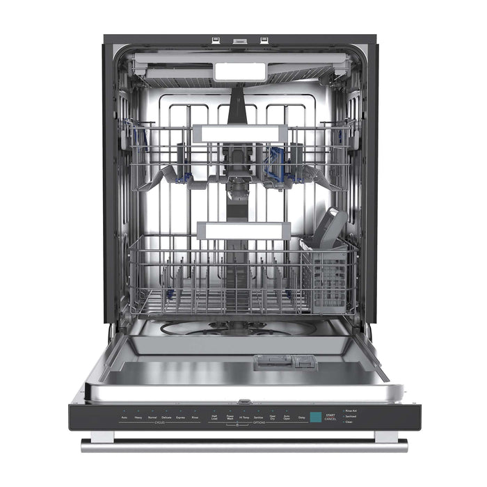 Stella 24 in. Built-in Dishwasher in Black, Tall Tub, Top Touch Control, Fingerprint-Resistant Stainless Steel Dishwasher, Black, Quiet 44 dBA, Soil-Sensing Capable, NSF & ENERGY S