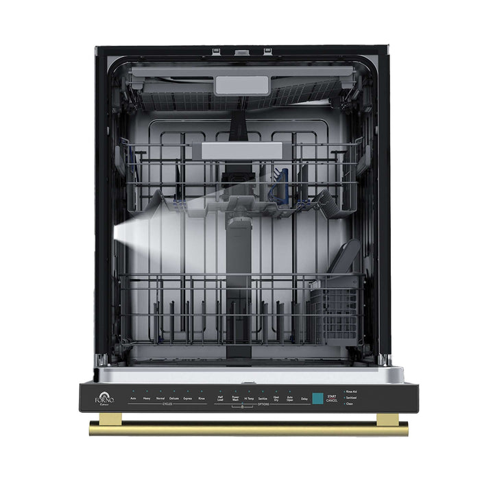 Stella 24 in. Built-in Dishwasher in Black, Tall Tub, Top Touch Control, Fingerprint-Resistant Stainless Steel Dishwasher, Black, Quiet 44 dBA, Soil-Sensing Capable, NSF & ENERGY S