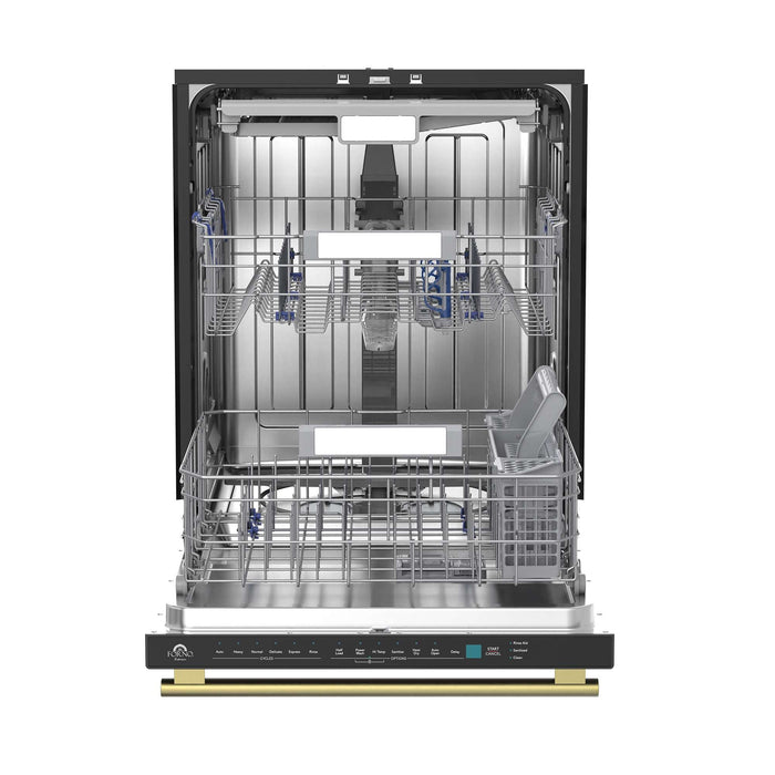 Stella 24 in. Built-in Dishwasher in Black, Tall Tub, Top Touch Control, Fingerprint-Resistant Stainless Steel Dishwasher, Black, Quiet 44 dBA, Soil-Sensing Capable, NSF & ENERGY S