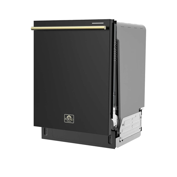 Stella 24 in. Built-in Dishwasher in Black, Tall Tub, Top Touch Control, Fingerprint-Resistant Stainless Steel Dishwasher, Black, Quiet 44 dBA, Soil-Sensing Capable, NSF & ENERGY S