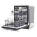 Stella 24 in. Built-in Dishwasher in Black, Tall Tub, Top Touch Control, Fingerprint-Resistant Stainless Steel Dishwasher, Black, Quiet 44 dBA, Soil-Sensing Capable, NSF & ENERGY S